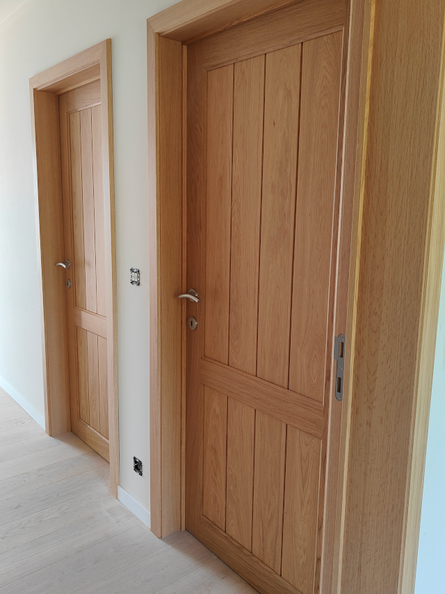 Portes intérieures en chêne